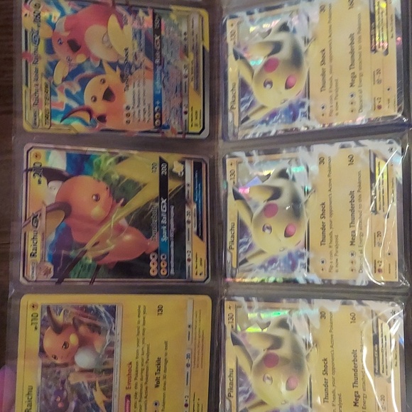 Pokemon Other - Pokémon Pikachu & Raichu Cards (13 total)